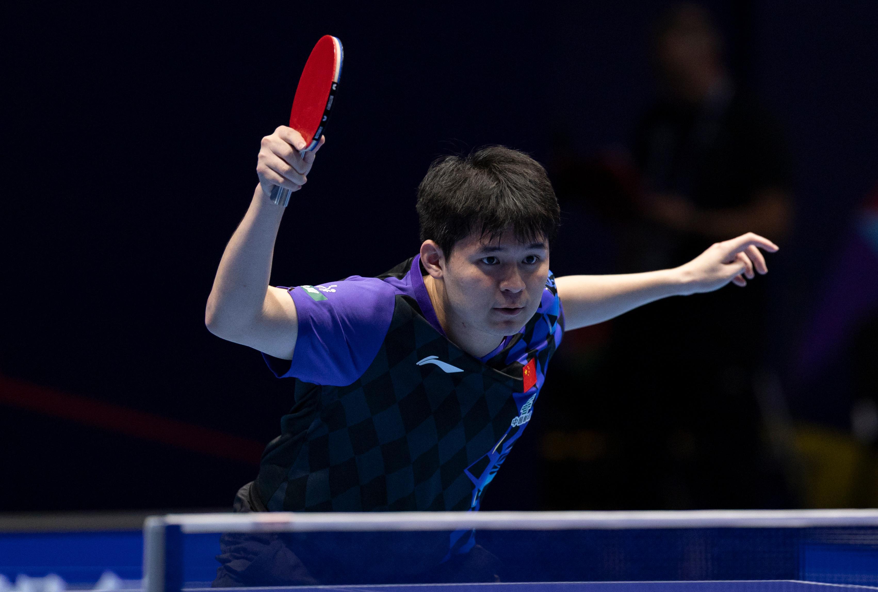 恭喜！国乒21岁王牌复苏轰3-0：霸气握拳庆祝，王皓等到他觉醒